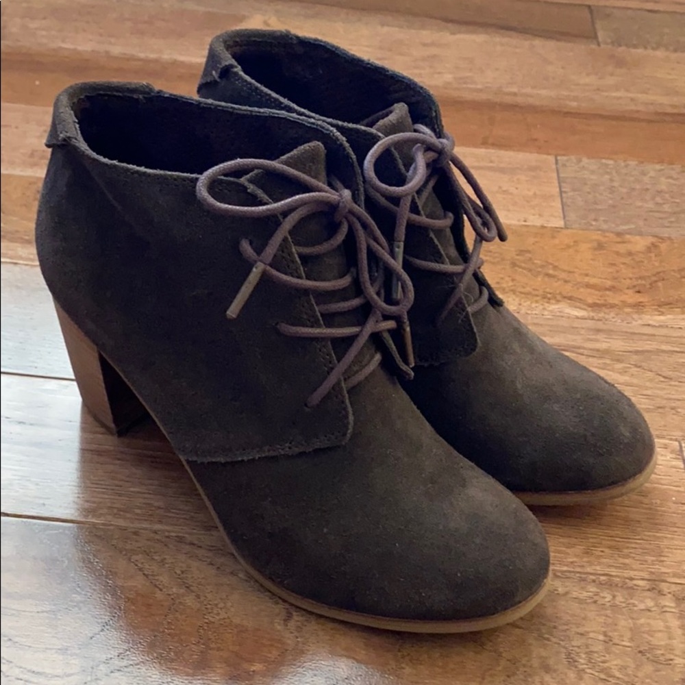 Toms Brown Booties